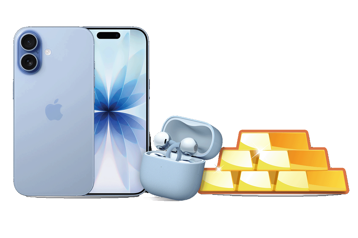รางวัลใหญ่ iPhone 17, ทองคำแท่ง, หูฟัง Huawei FreeClip 2
